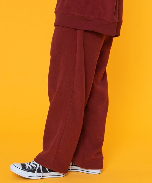 PairPair（ペアペア）の「フリースパジャマSET(ユニセックス)（ルームウェア/パジャマ・レディース・レッド/グリーン・MEDIUM/LARGE）」の6枚目の写真