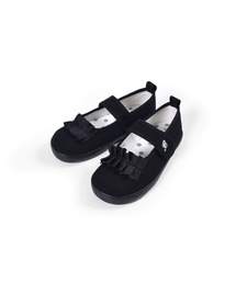 BeBe/フリル付きマジックテープストラップシューズ(14~19cm)