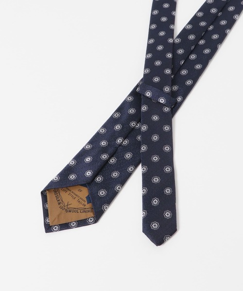 URBAN RESEARCH DOORS（アーバンリサーチドアーズ）の「LIFE STYLE TAILOR　ワイルドシルクタイ小紋2（ネクタイ・メンズ・ブルー/ネイビー・FREE）」の6枚目の写真