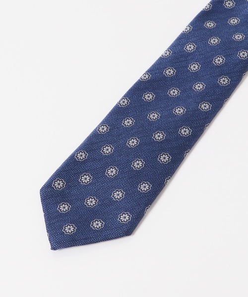 URBAN RESEARCH DOORS（アーバンリサーチドアーズ）の「LIFE STYLE TAILOR　ワイルドシルクタイ小紋2（ネクタイ・メンズ・ブルー/ネイビー・FREE）」の5枚目の写真