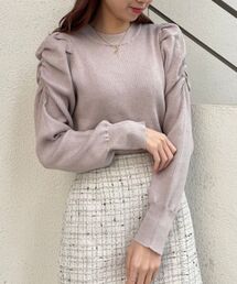 MAJESTIC LEGON | きらめきパワショルニット(ニット/セーター)