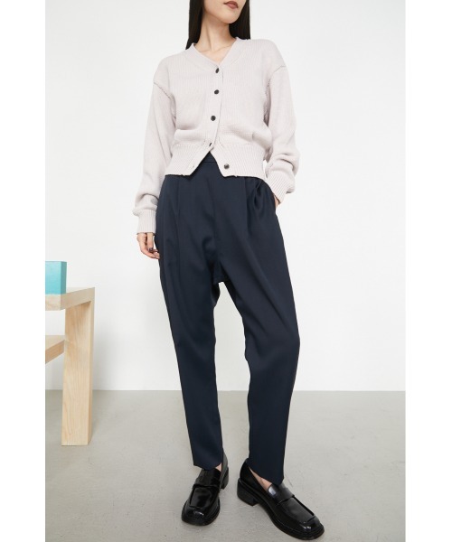 RIM.ARK Tuck short CD ニット カーディガン RIM.ARK（リムアーク）の「Tuck short CD（カーディガン/ボレロ）」 - WEAR
