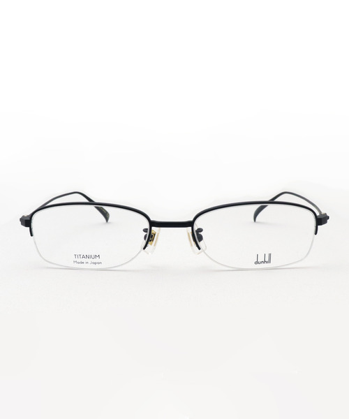 dunhill(ダンヒル)の「【dunhill/ダンヒル】ハーフリム メガネ DU0009OJ 001(メガネ・メンズ・ブラック・FREE)」の3枚目の写真