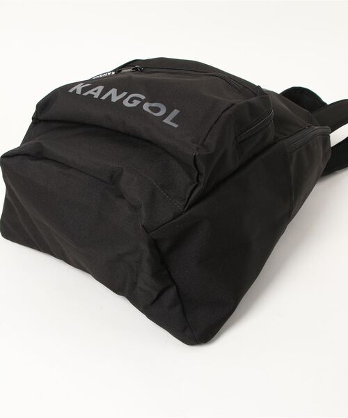 KANGOL（カンゴール）の「【 KANGOL / カンゴール 】 ロゴ プリント バックパック / リュック（バックパック/リュック・レディース・ホワイト/ブラック/ベージュ/ブラック系その他・FREE）」の6枚目の写真