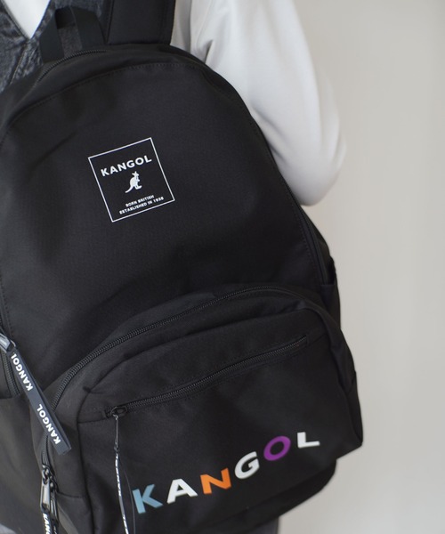 KANGOL（カンゴール）の「【 KANGOL / カンゴール 】 ロゴ プリント バックパック / リュック（バックパック/リュック・レディース・ホワイト/ブラック/ベージュ/ブラック系その他・FREE）」の12枚目の写真