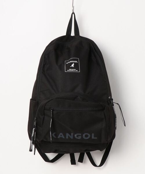 KANGOL（カンゴール）の「【 KANGOL / カンゴール 】 ロゴ プリント バックパック / リュック（バックパック/リュック・レディース・ホワイト/ブラック/ベージュ/ブラック系その他・FREE）」の9枚目の写真