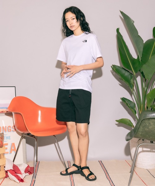 THE NORTH FACE（ザノースフェイス）の「THE NORTH FACE/ザ・ノースフェイス M S/S RED BOX TEE 半袖Tシャツ ロゴTシャツ（Tシャツ/カットソー・メンズ・ホワイト/ブラック/ブラック系その他/ライトブルー/イエロー/オレンジ/ネイビー/パープル・S/M/L/XL）」の9枚目の写真