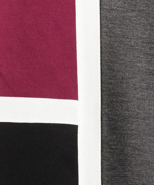 HIDEAWAYS NICOLE（ハイダウェイニコル）の「ダンボール配色切替Tシャツ（Tシャツ/カットソー・メンズ・ホワイト系その他/グレー系その他/レッド系その他・MEDIUM/LARGE/X-LARGE）」の9枚目の写真