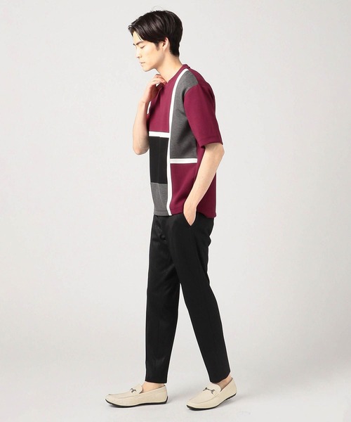 HIDEAWAYS NICOLE（ハイダウェイニコル）の「ダンボール配色切替Tシャツ（Tシャツ/カットソー・メンズ・ホワイト系その他/グレー系その他/レッド系その他・MEDIUM/LARGE/X-LARGE）」の12枚目の写真