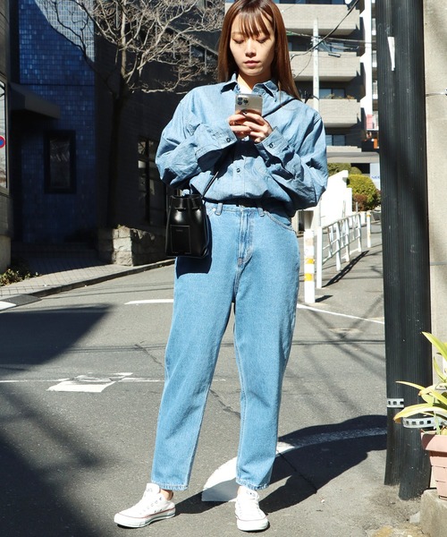 YAHKI(ヤーキ)の「YAHKI/ヤーキ DRAWSTRING BAG ミニ レザーショルダーバッグ(ショルダーバッグ・レディース・ブラック/オフホワイト・FREE)」の17枚目の写真