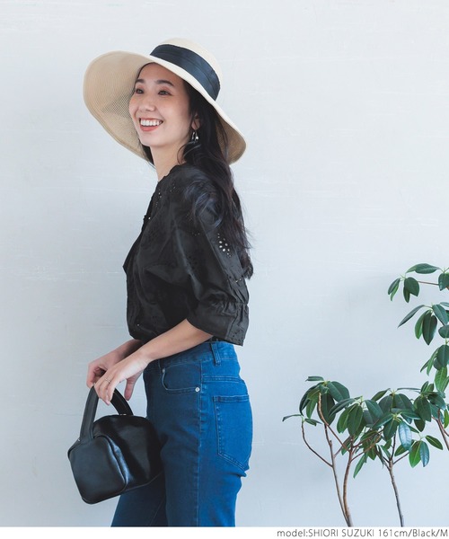 coca(coca)(コカ)の「カットワークブラウス(シャツ/ブラウス・レディース・ホワイト/ブラック/レッド・M/L)」の20枚目の写真