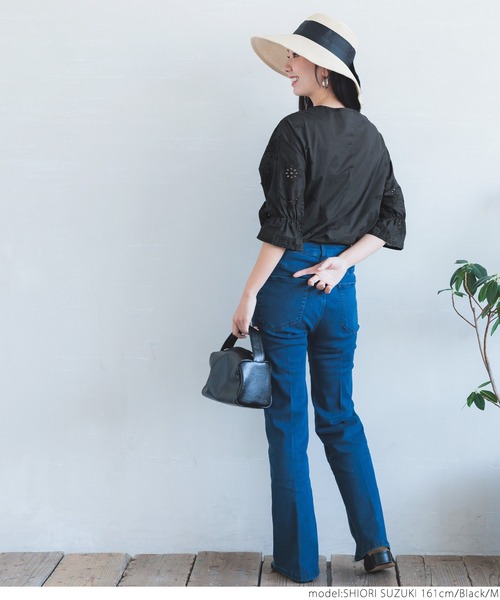 coca(coca)(コカ)の「カットワークブラウス(シャツ/ブラウス・レディース・ホワイト/ブラック/レッド・M/L)」の22枚目の写真