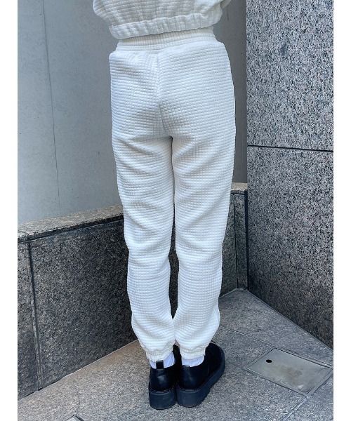 ENVYM(アンビー)の「スクエアパターンジョガーPT(その他パンツ・レディース・ブラック/ホワイト/グレー・FREE)」の20枚目の写真