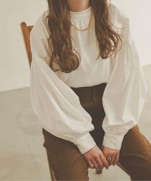 Ambre Neige | ボリュームスリーブギャザーブラウス／【WEB/EC限定商品】(シャツ/ブラウス)
