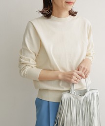 URBAN RESEARCH DOORS | コットンクルーネックプルオーバー(ニット/セーター)