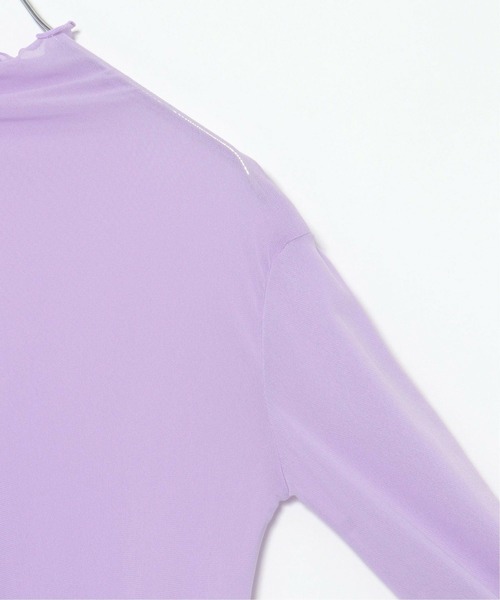 notch.(ノッチ)の「パワーメッシュロンT(Tシャツ/カットソー・レディース・パープル/ブラウン/エメラルド・M)」の8枚目の写真