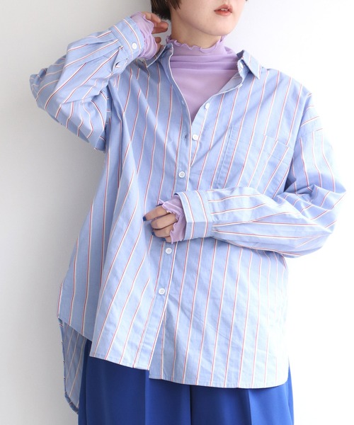 notch.(ノッチ)の「パワーメッシュロンT(Tシャツ/カットソー・レディース・パープル/ブラウン/エメラルド・M)」の10枚目の写真