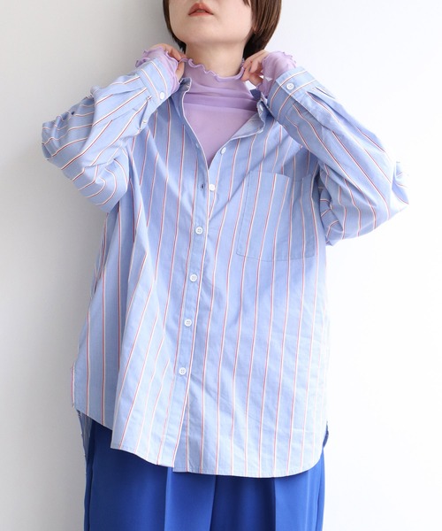 notch.(ノッチ)の「パワーメッシュロンT(Tシャツ/カットソー・レディース・パープル/ブラウン/エメラルド・M)」の9枚目の写真