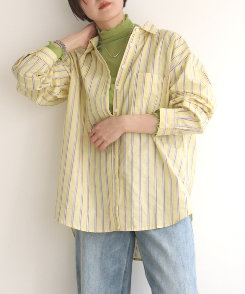 notch.(ノッチ)の「パワーメッシュロンT(Tシャツ/カットソー・レディース・パープル/ブラウン/エメラルド・M)」の12枚目の写真