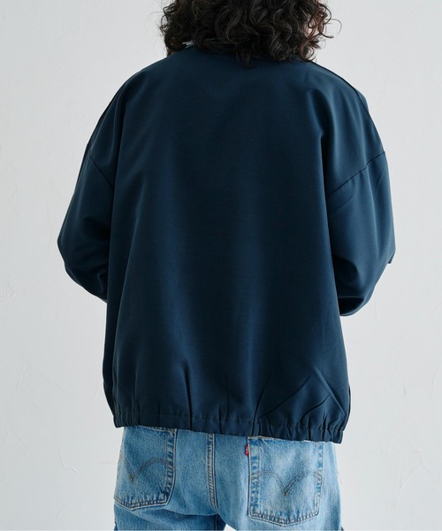 CPCM（シーピーシーエム）の「ラインリブカレッジ布帛プルオーバー（シャツ/ブラウス・メンズ・チャコールグレー/グリーン/マスタード・MEDIUM/LARGE）」の22枚目の写真