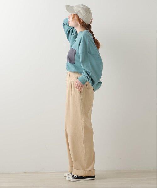 DOUBLE NAME（ダブルネーム）の「NEWHATTAN刺しゅう加工CAP（キャップ・レディース・ピンク/ターコイズブルー/スミクロ/キナリ・FREE）」の15枚目の写真