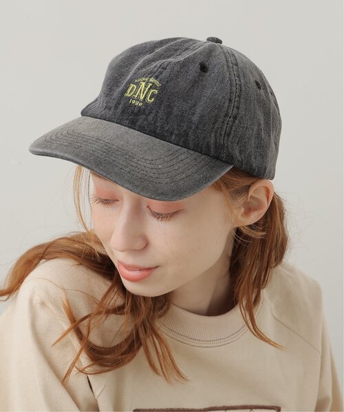 DOUBLE NAME（ダブルネーム）の「NEWHATTAN刺しゅう加工CAP（キャップ・レディース・ピンク/ターコイズブルー/スミクロ/キナリ・FREE）」の14枚目の写真