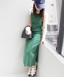 マーメイドリブキャミワンピース(セットアップ対応)