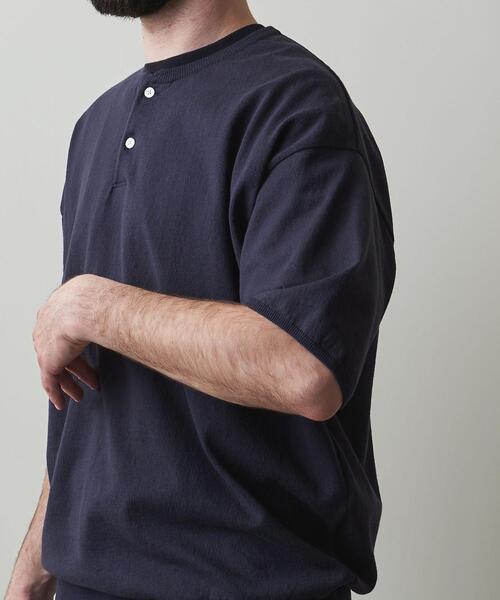 トップス Steven Alan HENLEY NECK KNIT Steven Alan（スティーブンアラン）の「＜Steven Alan＞ KUBO