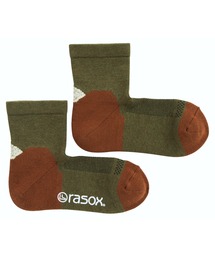 rasox | rasox(ラソックス)/ ブロックパイル・ミッド(ソックス/靴下)