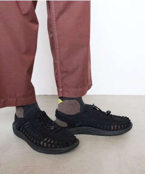 rasox（ラソックス）の「rasox（ラソックス）／　ブロックパイル・ミッド（ソックス/靴下・レディース・チャコールグレー/ベージュ/カーキ・SMALL/MEDIUM/LARGE）」の11枚目の写真