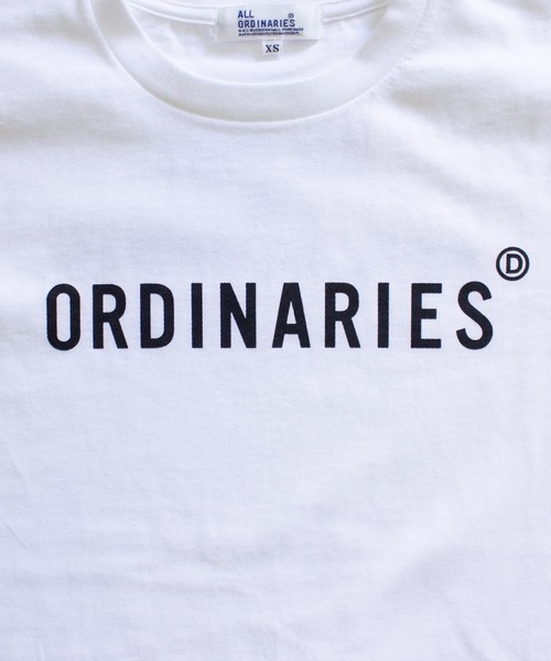 ALL ORDINARIES（オールオーディナリーズ）の「ALL ORDINARIESストレートロゴT 2022（Tシャツ/カットソー・レディース・ホワイト/チャコールグレー/ピンク/ブルー/キャメル・S/M/L/XL/XS）」の19枚目の写真