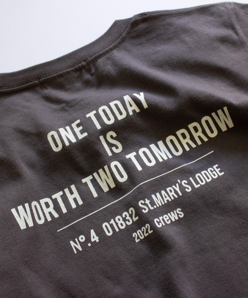 ALL ORDINARIES（オールオーディナリーズ）の「ALL ORDINARIESストレートロゴT 2022（Tシャツ/カットソー・レディース・ホワイト/チャコールグレー/ピンク/ブルー/キャメル・S/M/L/XL/XS）」の21枚目の写真