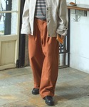 EMMA CLOTHES | タックワイドバルーンシルエットチノパンツ EMMA CLOTHES 2022SS(Chinos)