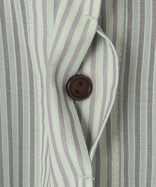 Feroux(フェルゥ)の「【洗える】ワッシャーエステル裾ティアード ワンピース(ドレス・レディース・ホワイト系/スカイブルー系/ブラック系/スモーキーグリーン系1・1/2)」の15枚目の写真