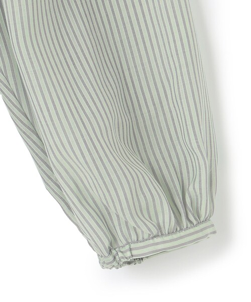 Feroux(フェルゥ)の「【洗える】ワッシャーエステル裾ティアード ワンピース(ドレス・レディース・ホワイト系/スカイブルー系/ブラック系/スモーキーグリーン系1・1/2)」の16枚目の写真