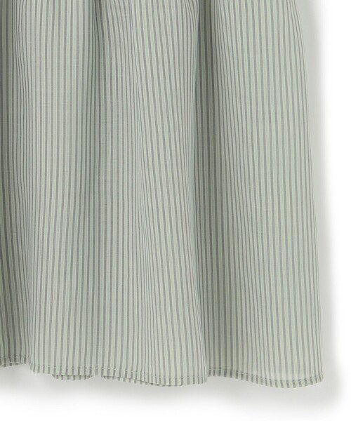 Feroux(フェルゥ)の「【洗える】ワッシャーエステル裾ティアード ワンピース(ドレス・レディース・ホワイト系/スカイブルー系/ブラック系/スモーキーグリーン系1・1/2)」の18枚目の写真