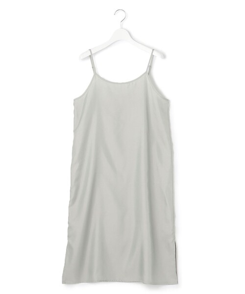 Feroux(フェルゥ)の「【洗える】ワッシャーエステル裾ティアード ワンピース(ドレス・レディース・ホワイト系/スカイブルー系/ブラック系/スモーキーグリーン系1・1/2)」の20枚目の写真