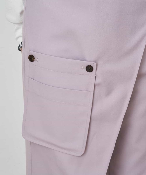 A de a.v.v（アードアー・ヴェ・ヴェ）の「［SET UP対応］ラップパンツ（その他パンツ・レディース・ライトパープル/ベージュ/ブラック・38/36）」の20枚目の写真