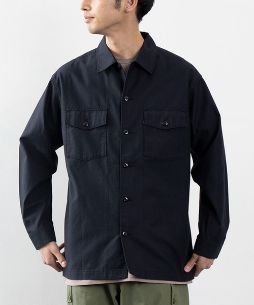 バックサテンARMYシャツ（シャツ/ブラウス）｜FREAK'S STORE