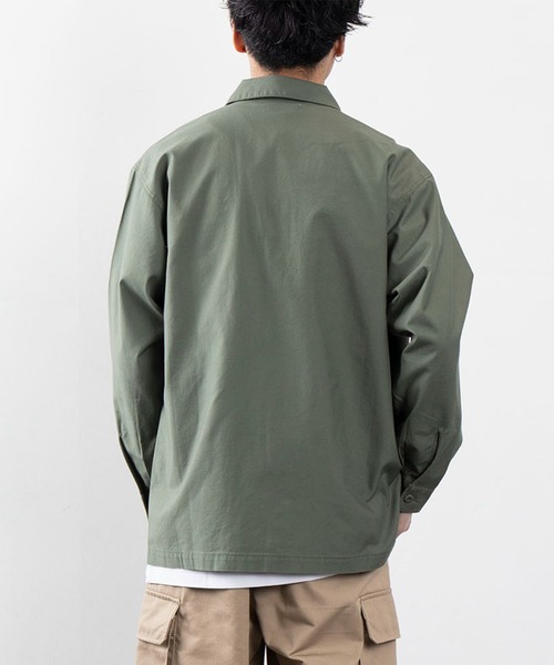 バックサテンシャツブルゾン バックサテンARMYシャツ（シャツ/ブラウス）｜FREAK'S STORE