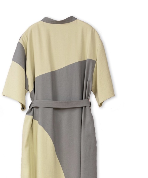 La SRIC（ラスリック）の「La SRIC / カラーパネルOP（ワンピース・レディース・オリーブ/ブラック・38）」の7枚目の写真