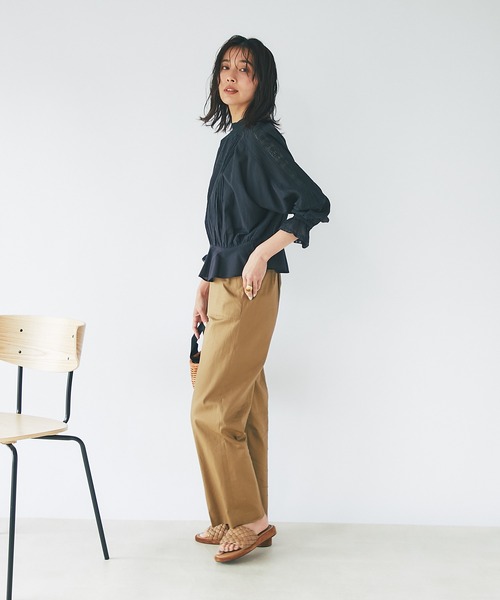 RIVE DROITE（リヴドロワ）の「リバーレースブラウス（シャツ/ブラウス・レディース・オフホワイト/ブラック・FREE）」の16枚目の写真