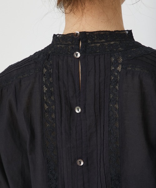 RIVE DROITE（リヴドロワ）の「リバーレースブラウス（シャツ/ブラウス・レディース・オフホワイト/ブラック・FREE）」の21枚目の写真