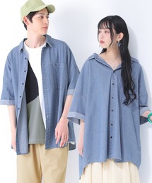 osharewalker | 【廃盤】『コットンデニムオーバーシャツ』(シャツ/ブラウス)