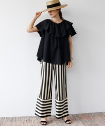 ELFRANK | 【2022SS】2wayオフショルダーイレギュラーヘムブラウス(シャツ/ブラウス)