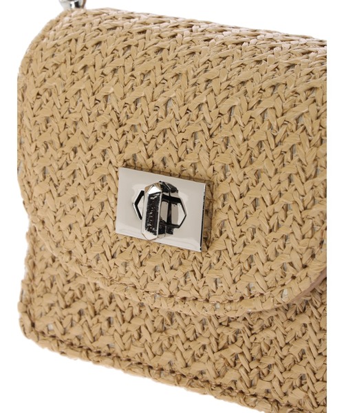 DURAS（デュラス）の「ハンドクリアボールミニバッグ（ハンドバッグ・レディース・アイボリー/キャメル・FREE）」の6枚目の写真