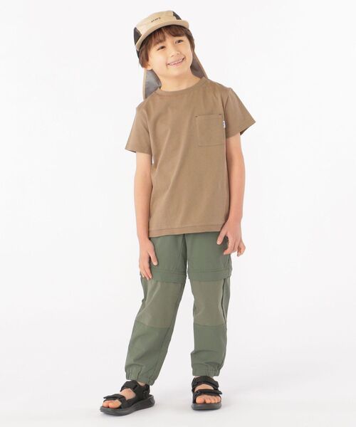 SHIPS(シップス)の「SHIPS KIDS:<UVカット・撥水・吸水速乾>サンシェード付き ジェット キャップ(キャップ・キッズ・ベージュ/ネイビー・LARGE/MEDIUM)」の5枚目の写真