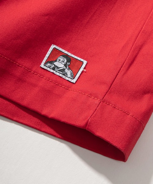 BEN DAVIS（ベンデイビス）の「【BEN DAVIS/ベンデイビス】 ワイドシルエット コットンツイルショーツ/チノショートパンツ/スケーターパンツ（チノパンツ・メンズ・ブラック/ダークグリーン/ベージュ/レッド/ブルー/エメラルド・S/M/L/XL）」の12枚目の写真