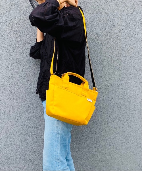 anello(アネロ)の「廃盤 anello GRANDE / SPS 2WAY トートバッグ / GU-H2315(ショルダーバッグ・レディース・ライトグレー/ネイビー/マスタード/ベージュ/グレー/ブラック/ブルー系その他/ピンク・ONESIZE)」の8枚目の写真