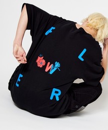 rehacer : Flower Logo Wide CS / フラワーロゴワイドカットソー